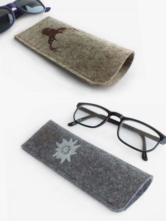 Brillenetuis aus Wollfilz