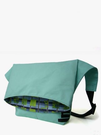 Ellipse.02 Botentasche aus Segeltuch, mint