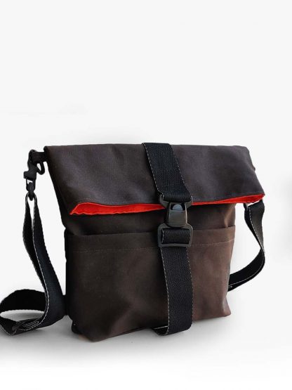Multipack.02  Botentasche/ Convertible aus Segeltuch, mocca
