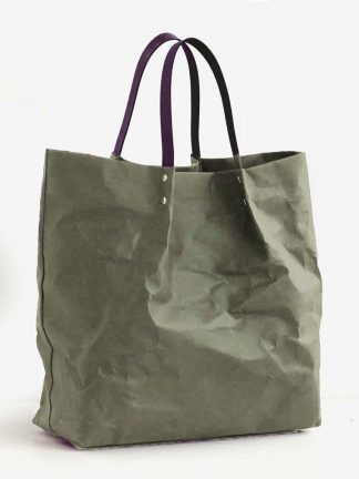 BOLLE khaki-Lederhenkel braun