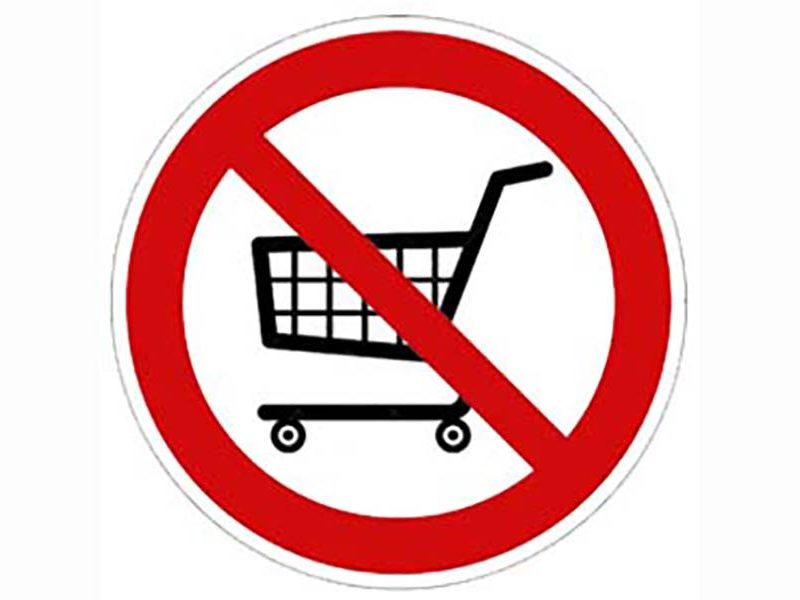 Verkaufsstop im Webshop